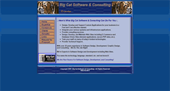 Desktop Screenshot of bigcatsoftware.net